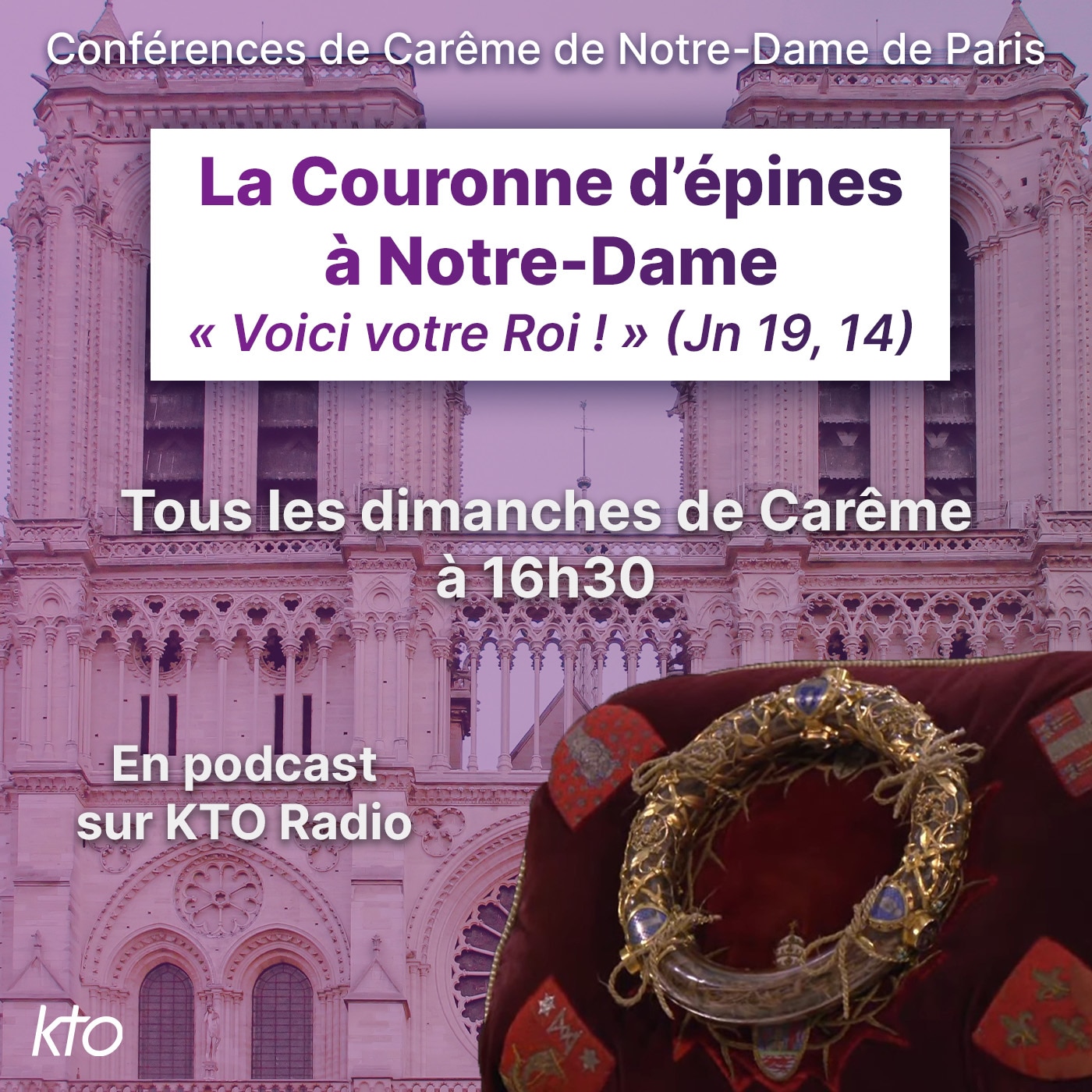 La dignité royale des baptisés - Conférence de Carême de Notre-Dame de Paris 2026 (5/6) episode artwork